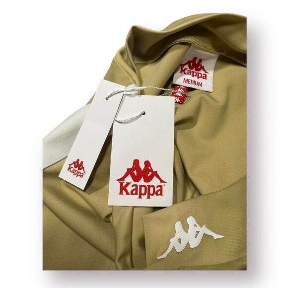 Kappa Beige Track Pants Women’s Size Medium Retro‎ BNWT - Picture 3 of 3